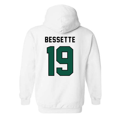 Plymouth State - NCAA Softball : Emily Bessette - Classic Shersey Hooded Sweatshirt-1