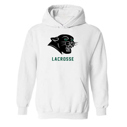Plymouth State - NCAA Men's Lacrosse : Colby Walden - Classic Shersey Hooded Sweatshirt-0