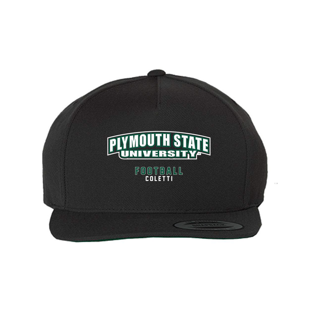 Plymouth State - NCAA Football : Adam Coletti - Snapback Hat-0