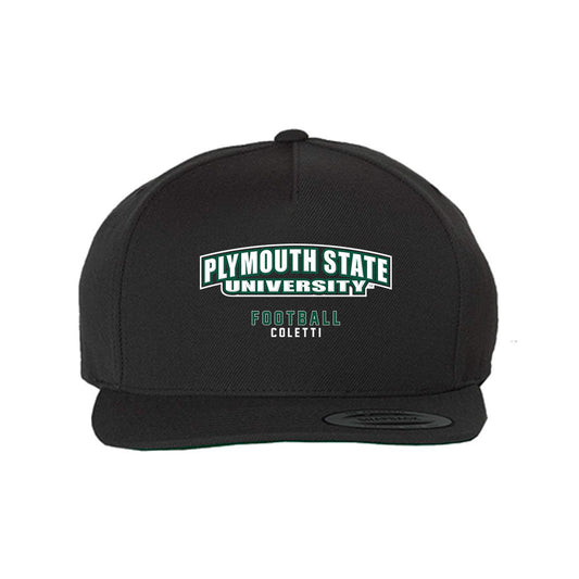 Plymouth State - NCAA Football : Adam Coletti - Snapback Hat-0