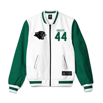Plymouth State - NCAA Football : Adam Coletti - Bomber Jacket-0