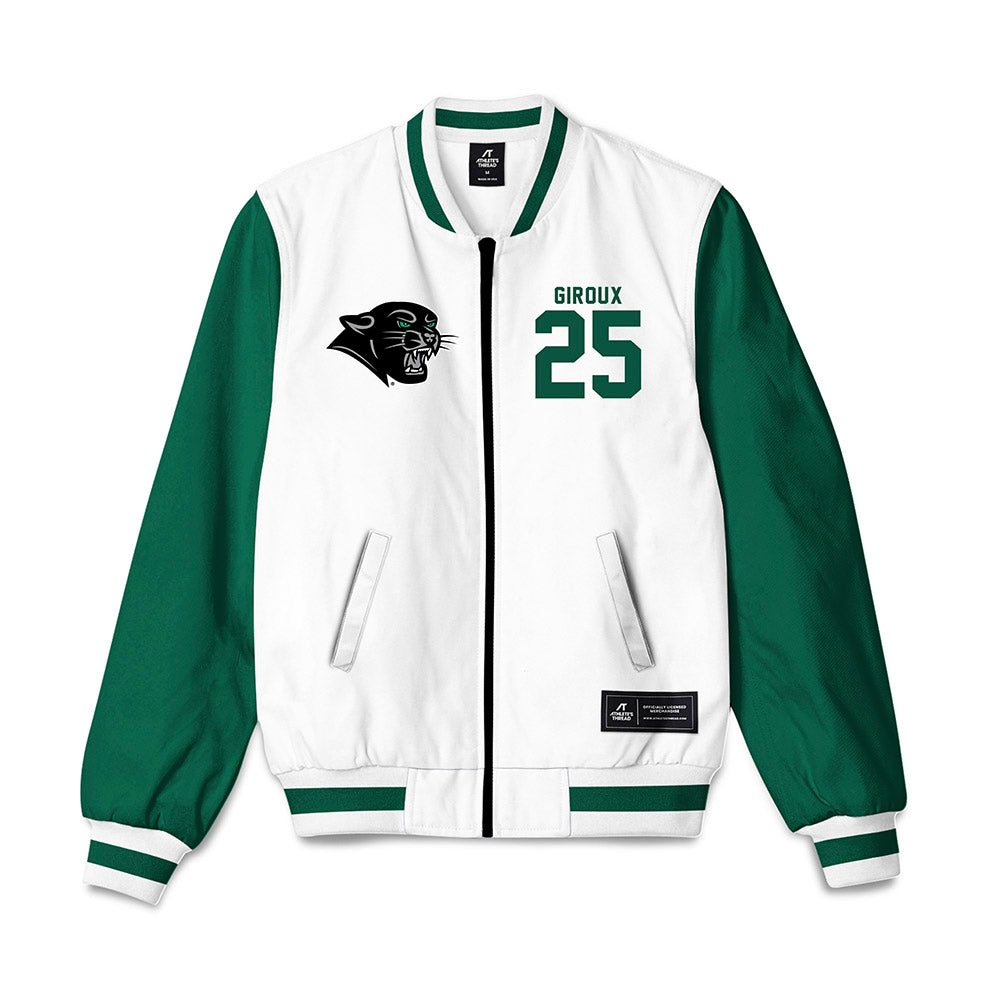 Plymouth State - NCAA Men's Soccer : Alex Giroux - Bomber Jacket-0