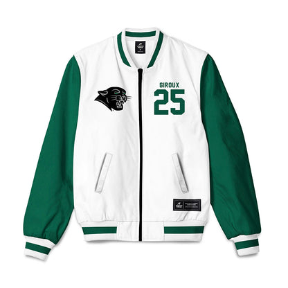 Plymouth State - NCAA Men's Soccer : Alex Giroux - Bomber Jacket-0