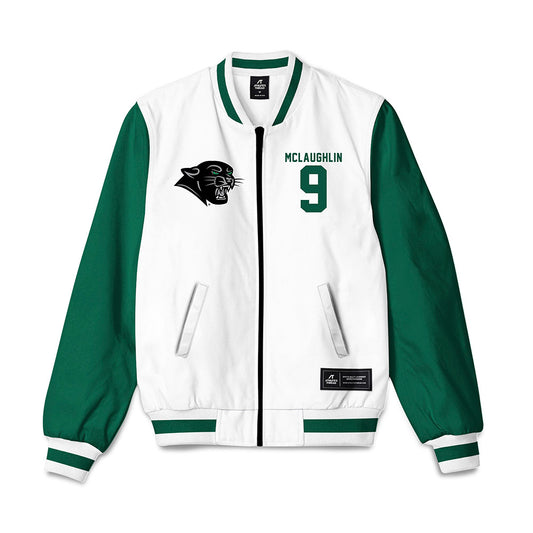 Plymouth State - NCAA Men's Soccer : Luke McLaughlin - Bomber Jacket-0