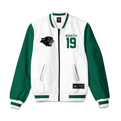 Plymouth State - NCAA Softball : Emily Bessette - Bomber Jacket-0