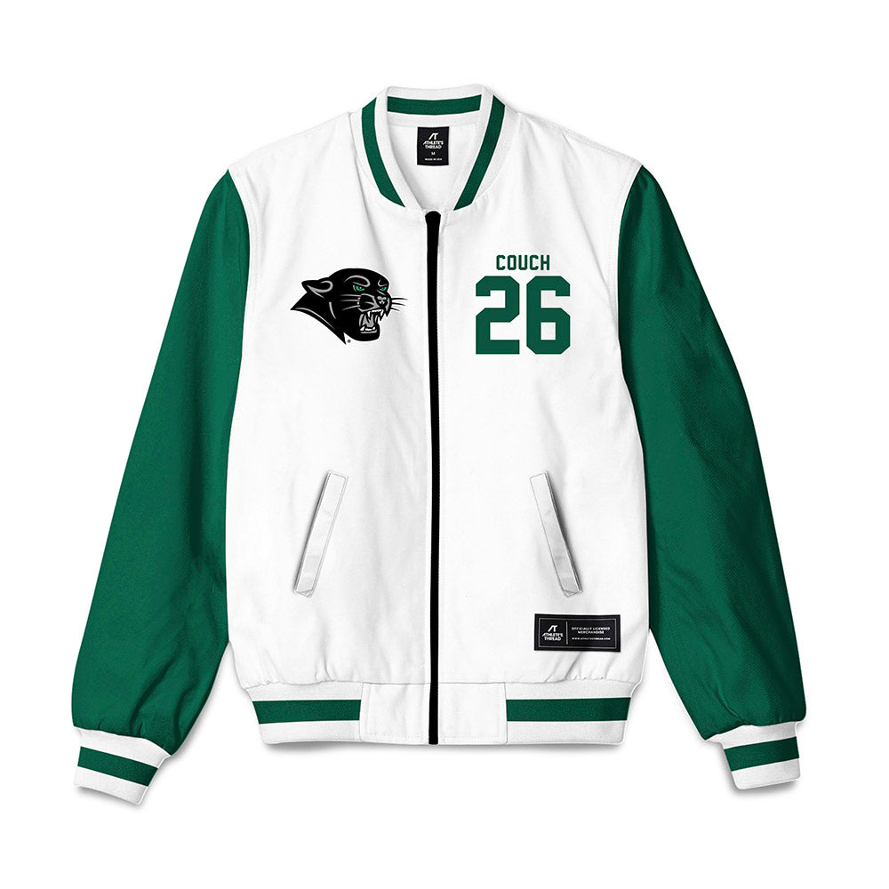 Plymouth State - NCAA Softball : Avery Couch - Bomber Jacket-0