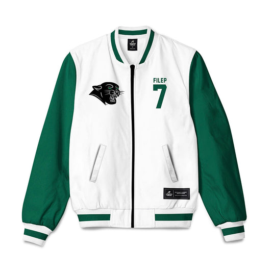 Plymouth State - NCAA Women's Soccer : Julia Filep - Bomber Jacket-0
