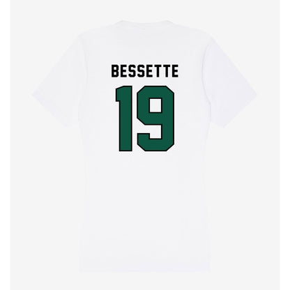 Plymouth State - NCAA Softball : Emily Bessette - Women's V-Neck T-Shirt-1