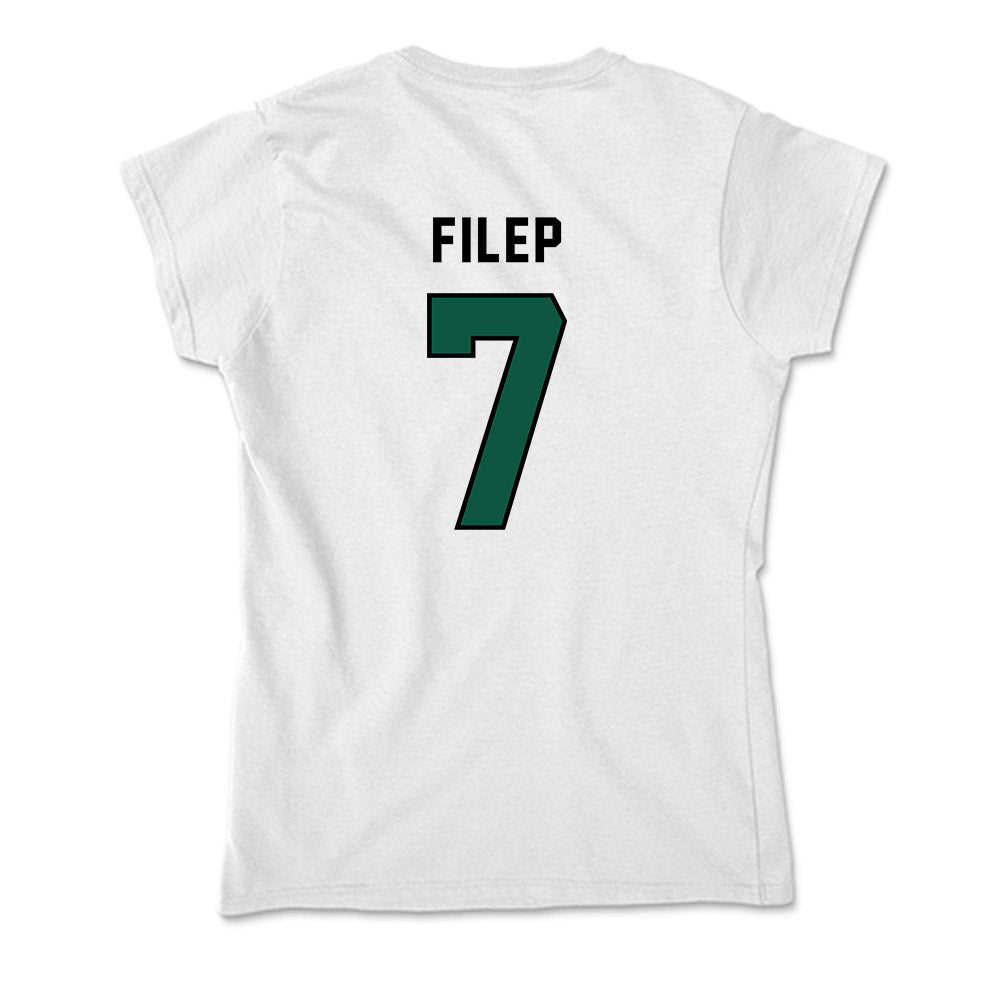 Plymouth State - NCAA Women's Soccer : Julia Filep - Soft Style Women’s T-Shirt-1