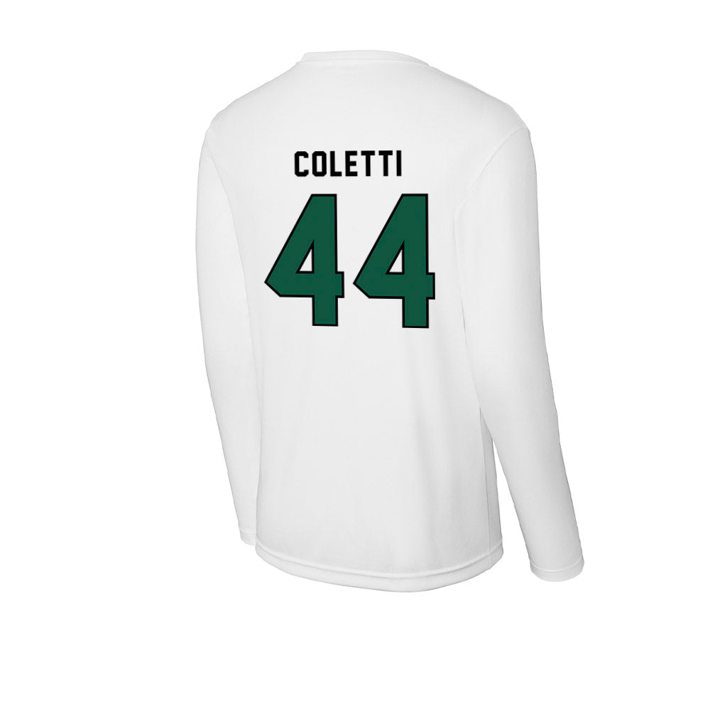 Plymouth State - NCAA Football : Adam Coletti - Activewear Long Sleeve T-Shirt-1