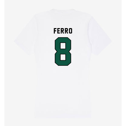 Plymouth State - NCAA Men's Soccer : Nick Ferro - Women's V-Neck T-Shirt-1