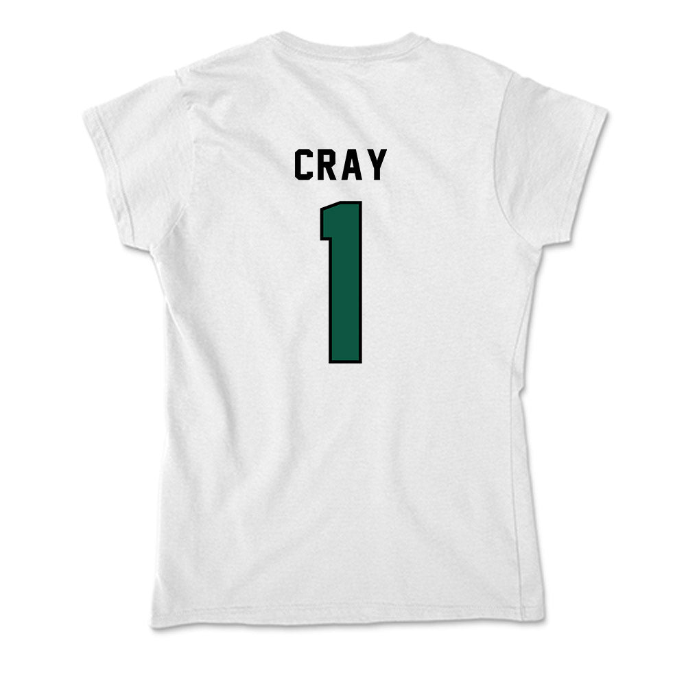 Plymouth State - NCAA Softball : Ariana Cray - Soft Style Women’s T-Shirt-1