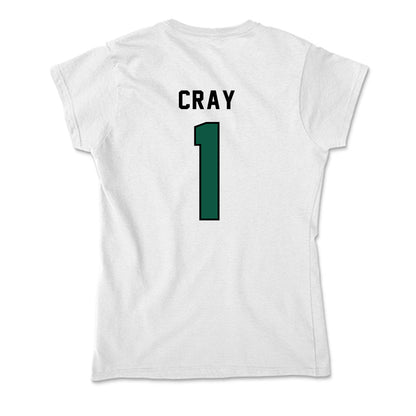 Plymouth State - NCAA Softball : Ariana Cray - Soft Style Women’s T-Shirt-1