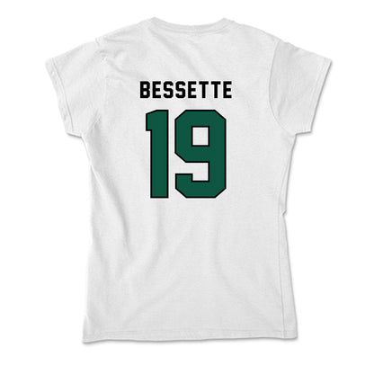 Plymouth State - NCAA Softball : Emily Bessette - Soft Style Women’s T-Shirt-1