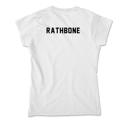 Plymouth State - NCAA Skiing : Ethan Rathbone - Soft Style Women’s T-Shirt-1
