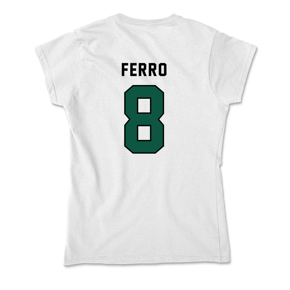 Plymouth State - NCAA Men's Soccer : Nick Ferro - Soft Style Women’s T-Shirt-1