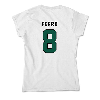 Plymouth State - NCAA Men's Soccer : Nick Ferro - Soft Style Women’s T-Shirt-1