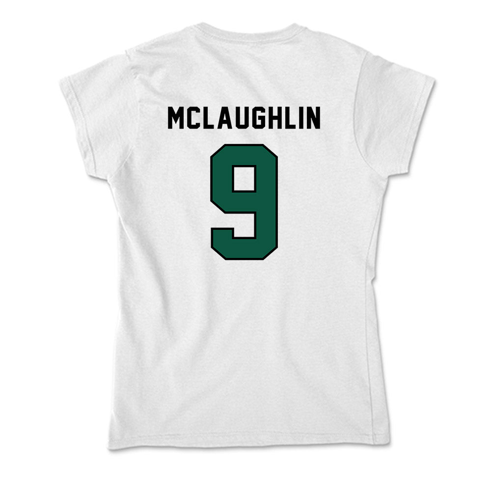 Plymouth State - NCAA Men's Soccer : Luke McLaughlin - Soft Style Women’s T-Shirt-1