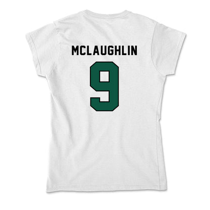 Plymouth State - NCAA Men's Soccer : Luke McLaughlin - Soft Style Women’s T-Shirt-1
