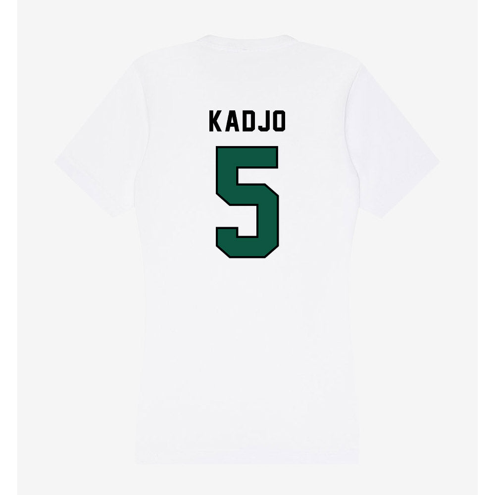 Plymouth State - NCAA Men's Soccer : Koffi Kadjo - Women's V-Neck T-Shirt-1