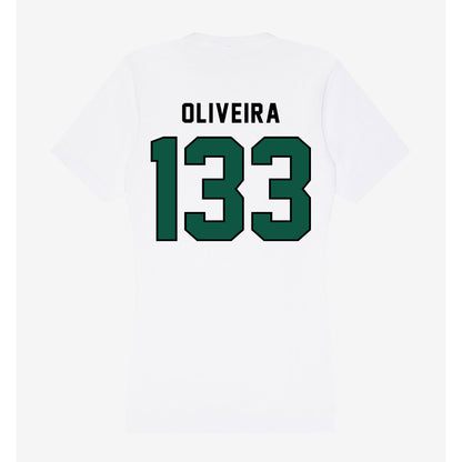 Plymouth State - NCAA Wrestling : Jacob Oliveira - Women's V-Neck T-Shirt-1