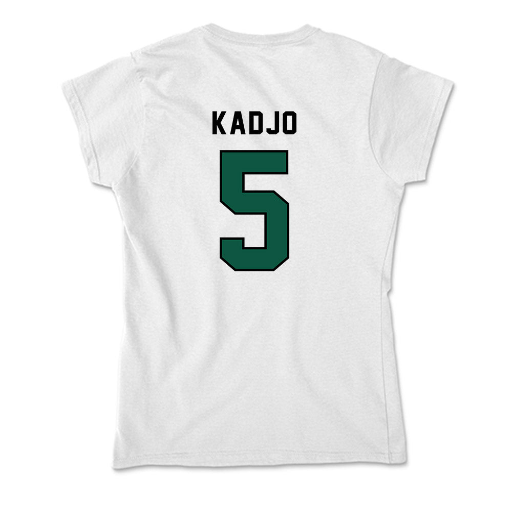 Plymouth State - NCAA Men's Soccer : Koffi Kadjo - Soft Style Women’s T-Shirt-1