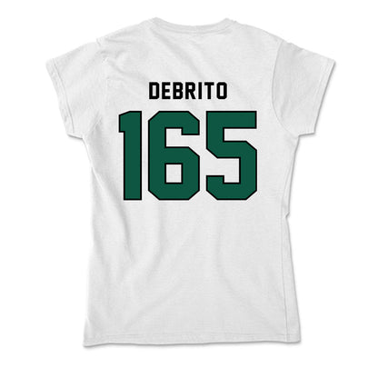 Plymouth State - NCAA Wrestling : Kaio Debrito - Soft Style Women’s T-Shirt-1