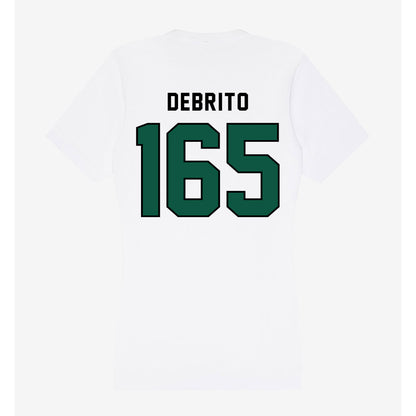 Plymouth State - NCAA Wrestling : Kaio Debrito - Women's V-Neck T-Shirt-1