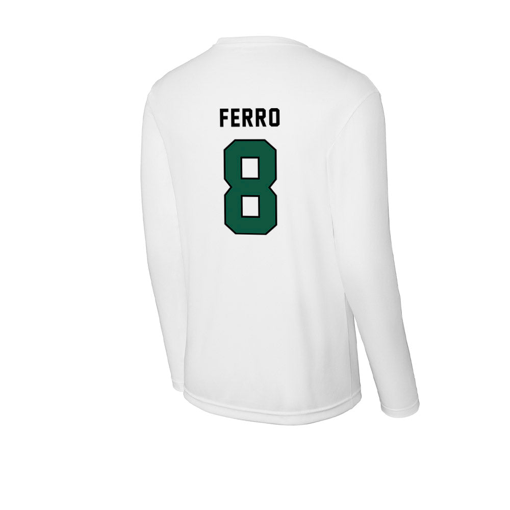 Plymouth State - NCAA Men's Soccer : Nick Ferro - Activewear Long Sleeve T-Shirt-1