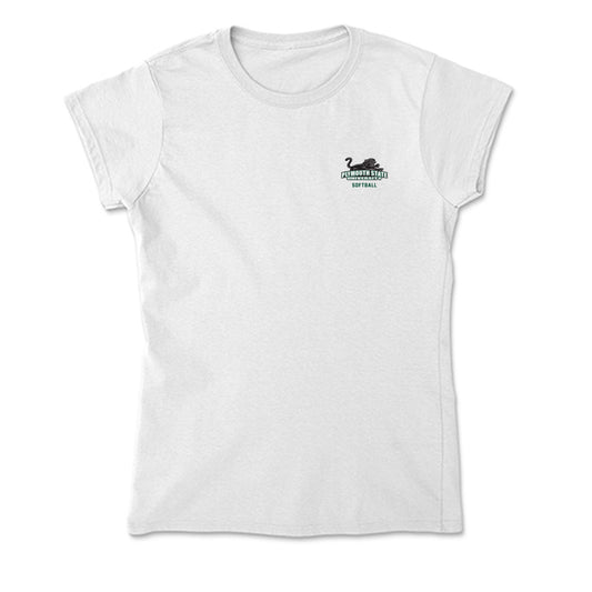 Plymouth State - NCAA Softball : Ariana Cray - Soft Style Women’s T-Shirt-0