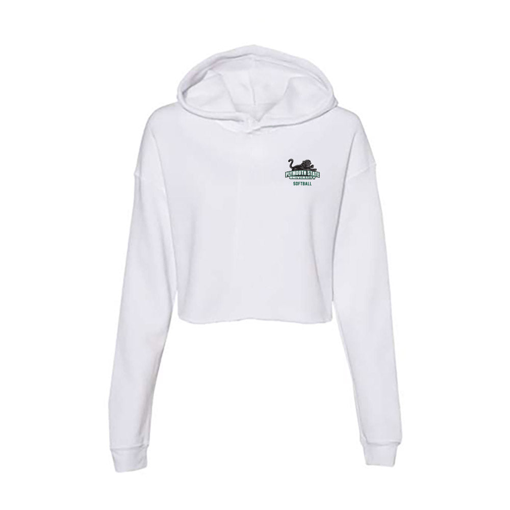 Plymouth State - NCAA Softball : Emily Bessette - Women's Crop Fleece Hoodie-0