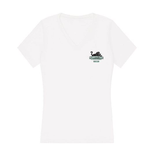 Plymouth State - NCAA Women's Soccer : Julia Filep - Women's V-Neck T-Shirt-0