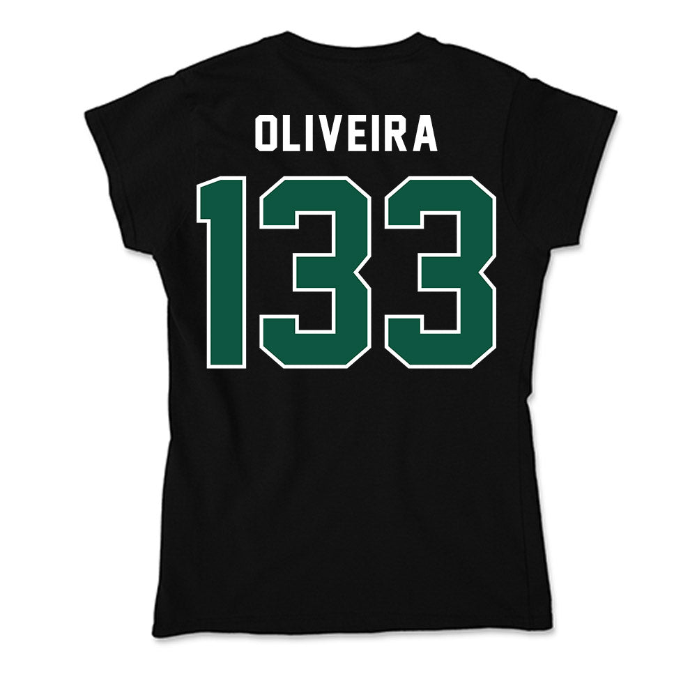Plymouth State - NCAA Wrestling : Jacob Oliveira - Soft Style Women’s T-Shirt-1