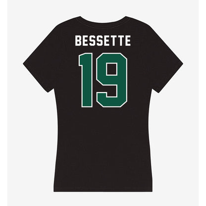 Plymouth State - NCAA Softball : Emily Bessette - Women's V-Neck T-Shirt-1
