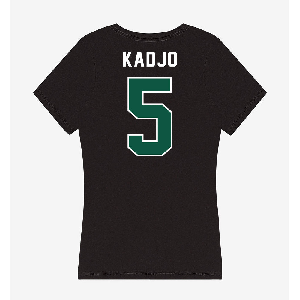 Plymouth State - NCAA Men's Soccer : Koffi Kadjo - Women's V-Neck T-Shirt-1