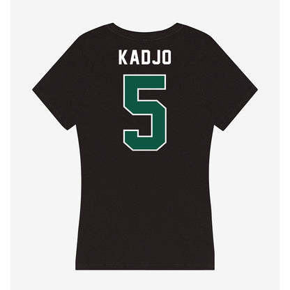 Plymouth State - NCAA Men's Soccer : Koffi Kadjo - Women's V-Neck T-Shirt-1
