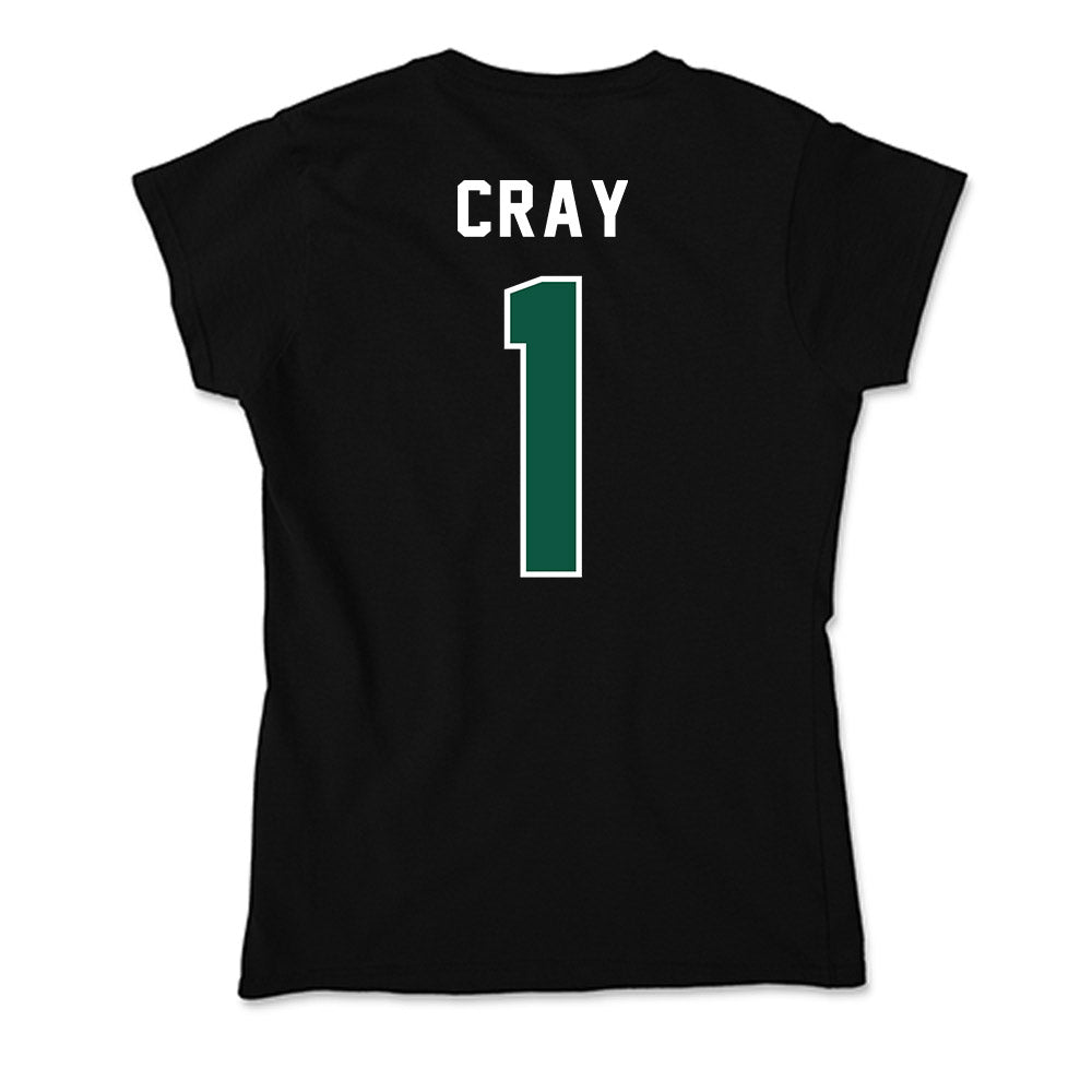 Plymouth State - NCAA Softball : Ariana Cray - Soft Style Women’s T-Shirt-1