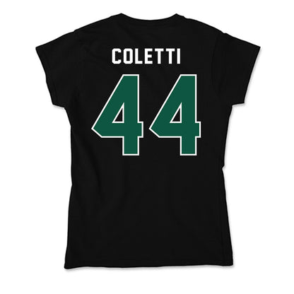 Plymouth State - NCAA Football : Adam Coletti - Soft Style Women’s T-Shirt-1