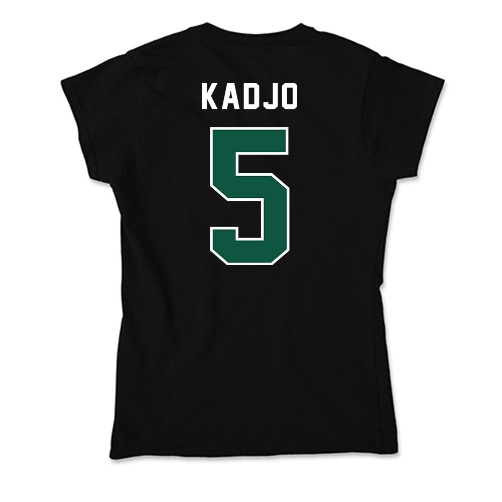 Plymouth State - NCAA Men's Soccer : Koffi Kadjo - Soft Style Women’s T-Shirt-1