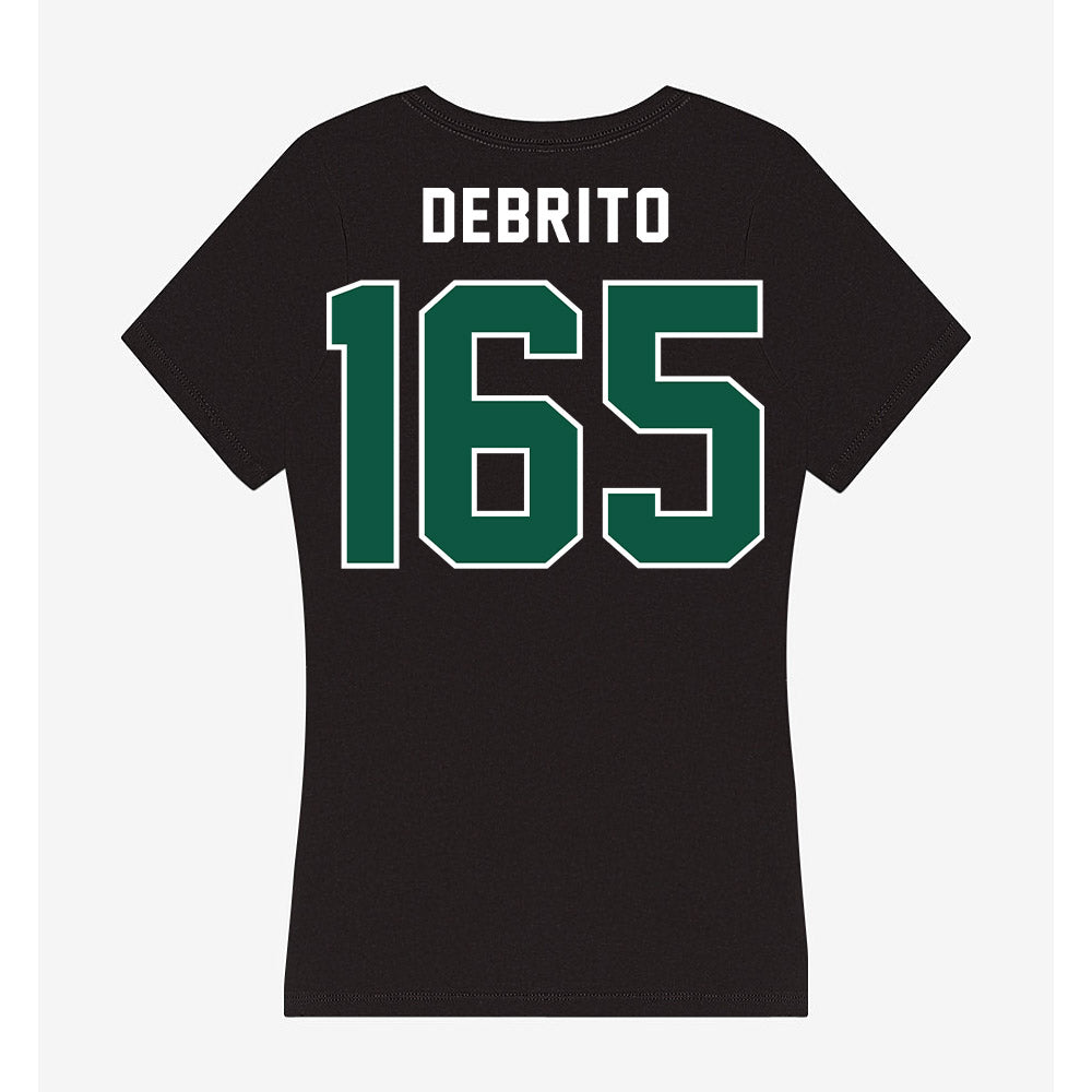 Plymouth State - NCAA Wrestling : Kaio Debrito - Women's V-Neck T-Shirt-1