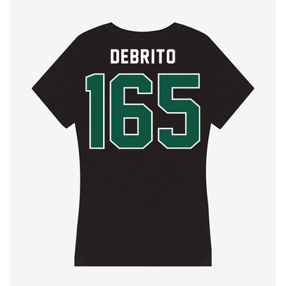 Plymouth State - NCAA Wrestling : Kaio Debrito - Women's V-Neck T-Shirt-1