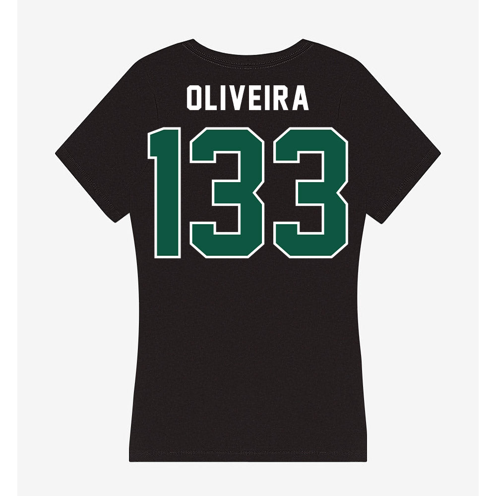 Plymouth State - NCAA Wrestling : Jacob Oliveira - Women's V-Neck T-Shirt-1