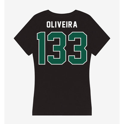 Plymouth State - NCAA Wrestling : Jacob Oliveira - Women's V-Neck T-Shirt-1