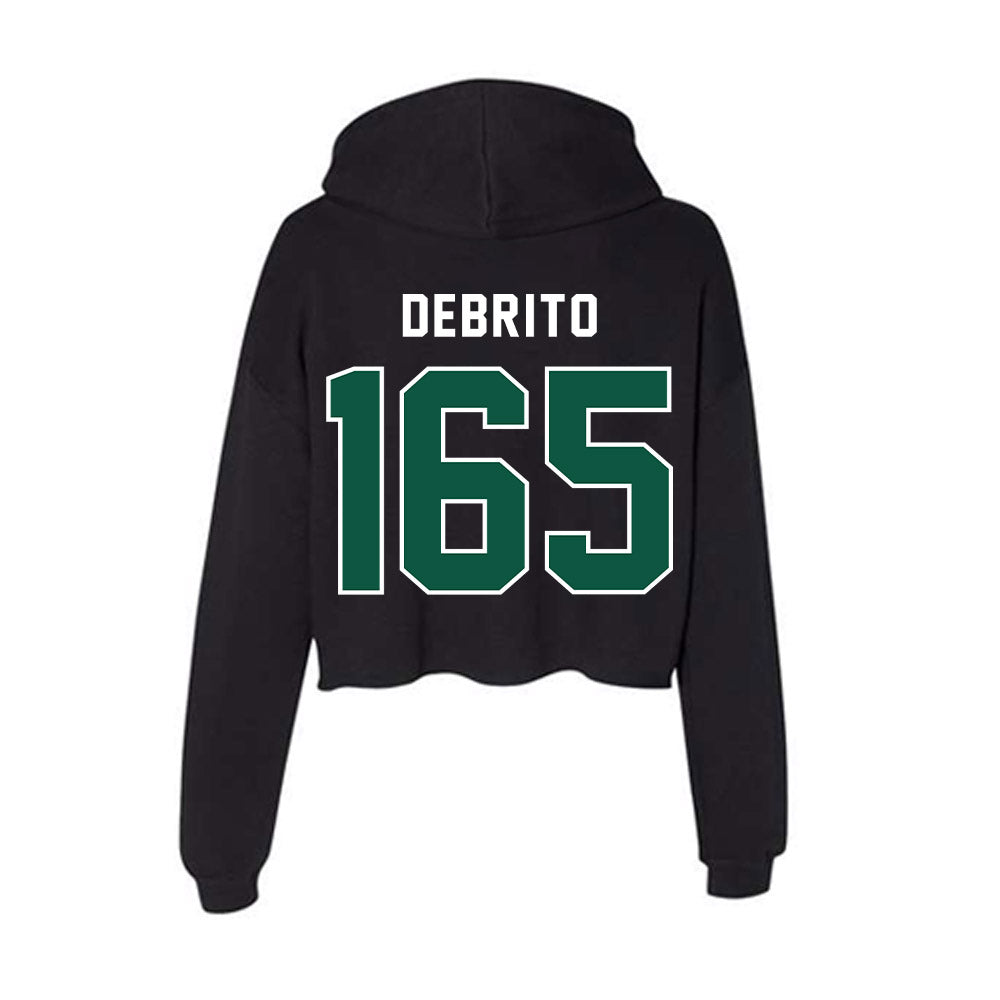Plymouth State - NCAA Wrestling : Kaio Debrito - Women's Crop Fleece Hoodie-1