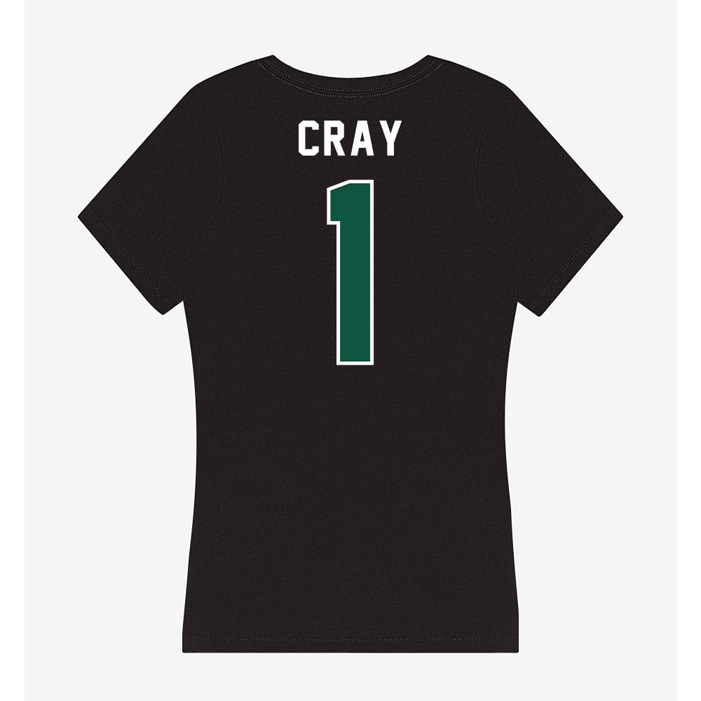 Plymouth State - NCAA Softball : Ariana Cray - Women's V-Neck T-Shirt-1