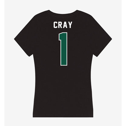 Plymouth State - NCAA Softball : Ariana Cray - Women's V-Neck T-Shirt-1
