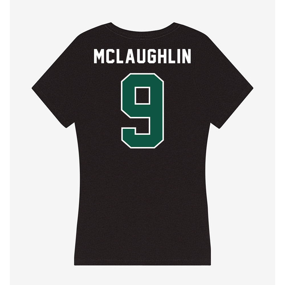 Plymouth State - NCAA Men's Soccer : Luke McLaughlin - Women's V-Neck T-Shirt-1