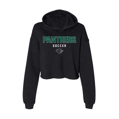Plymouth State - NCAA Men's Soccer : Alex Giroux - Women's Crop Fleece Hoodie-0