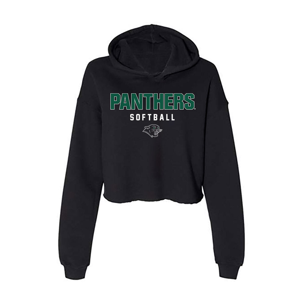 Plymouth State - NCAA Softball : Emily Bessette - Women's Crop Fleece Hoodie-0