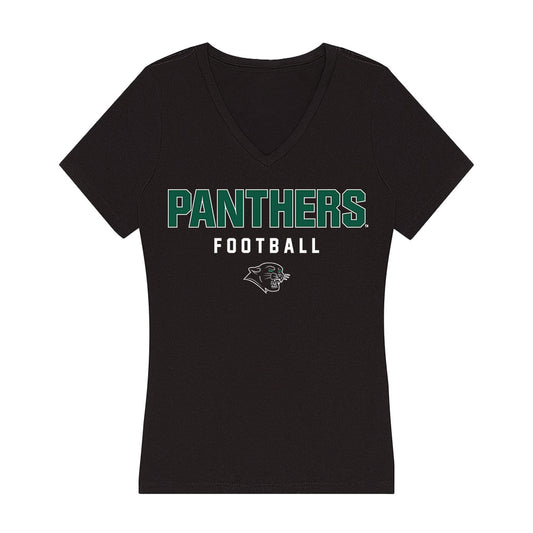 Plymouth State - NCAA Football : Adam Coletti - Women's V-Neck T-Shirt-0